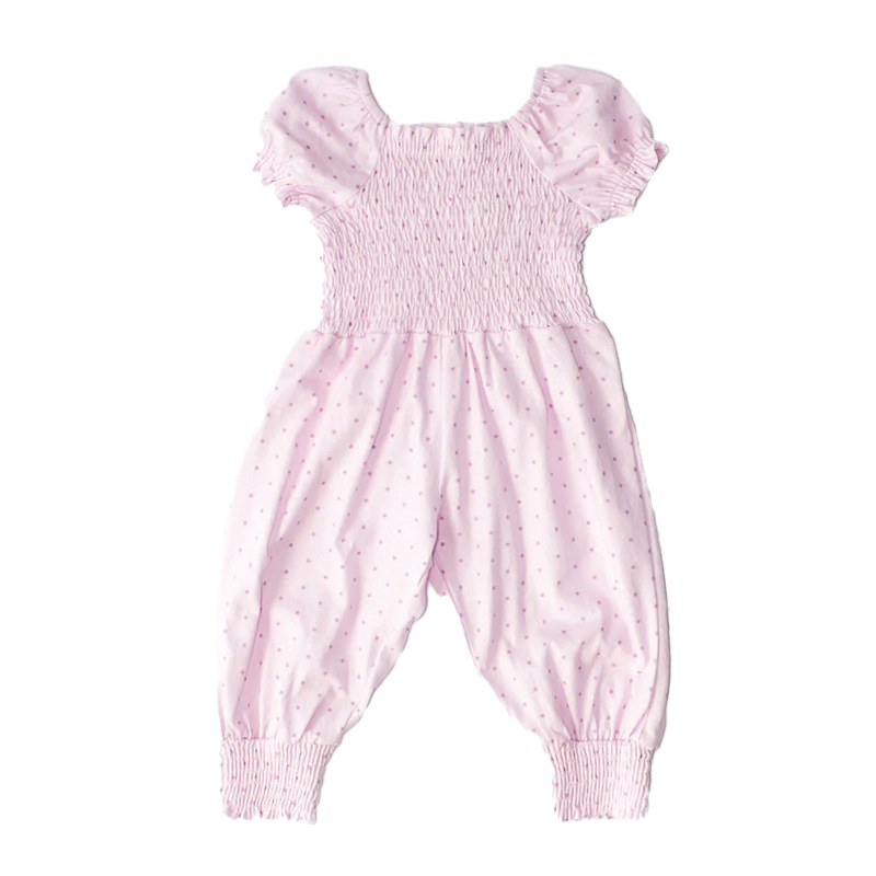 Smocked jumpsuit
